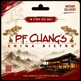 $32.00 P.F. Changs Gift Card⚡️FLASH SALE ⚡️