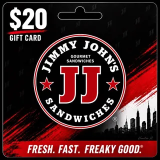 $20.00 Jimmy Johns Giftcard [Instant Delivery]
