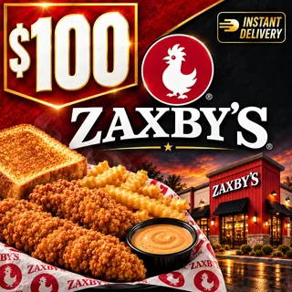 $100.00 Zaxbys⚡️FLASH SALE ⚡️