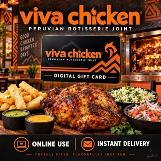 $50.00 Viva Chicken Gift Card⚡️FLASH SALE ⚡️