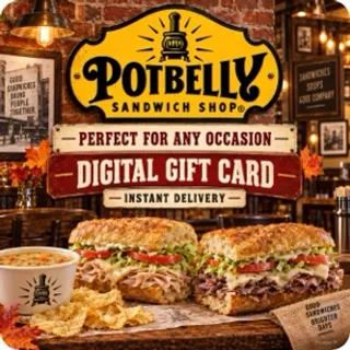 $25.00 Pot Belly Giftcard ⚡️FLASH SALE ⚡️