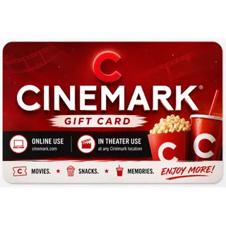 $25.00 Cinemark Gift Card [Instant Delivery]
