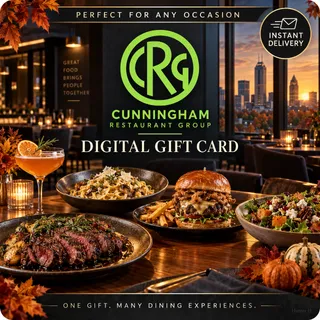 $100.00 Cunningham Restaurant Gift Card⚡️FLASH SALE ⚡️