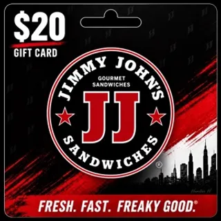 $20.00 Jimmy Johns Giftcard [Instant Delivery]