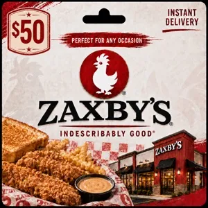 $50.00 Zaxbys⚡️FLASH SALE ⚡️