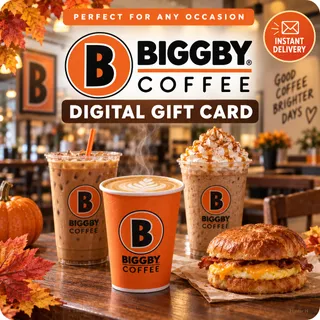 $50.00 Biggby Coffee [Instant Delivery]