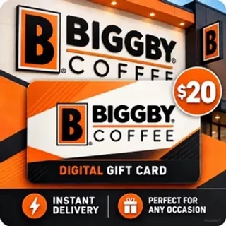 $20.00 Biggby Coffee [Instant Delivery]