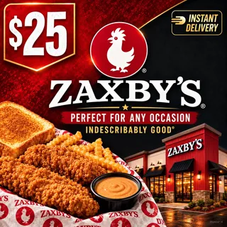 $25.00 Zaxbys⚡️FLASH SALE ⚡️