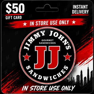 $50.00 Jimmy Johns Giftcard (In Store Use Only) [Instant Delivery]