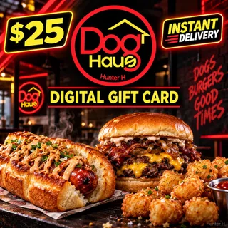 $25.00 Dog Haus⚡️FLASH SALE ⚡️