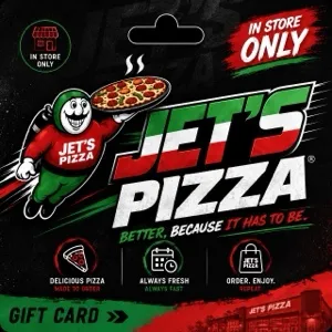 $40.00 Jets Pizza Giftcard (In Store Use Only) [Instant Delivery]