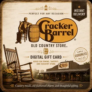 $18.59 Cracker Barrel Gift Card⚡️FLASH SALE ⚡️