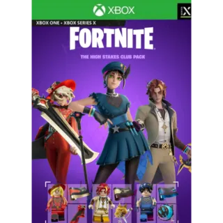 Fortnite - The High Stakes Club Pack (USA) [INSTANT DELIVERY]