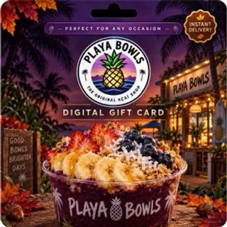 $50.00 Playa Bowls Giftcard [Instant Delivery]
