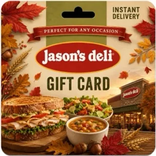 $25.00 Jason's Deli Giftcard [Instant Delivery]
