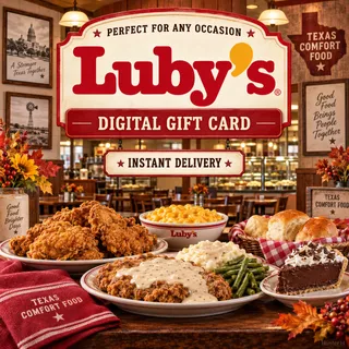 $100.00 Lubys Gift Card⚡️FLASH SALE ⚡️