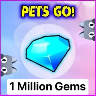 PETS GO 1m Gems