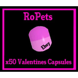 x50 Valentines Capsules RoPets