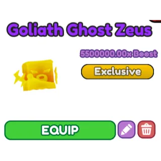 Goliath Ghost Zues Arm Wrestle Sim