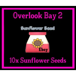 10x Sunflower Seeds Overlook Bay 2