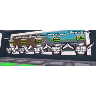 (5) Secret lucky blocks 