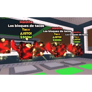 (3) los taco lucky blocks