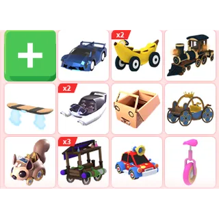 (14x) Vehicle Bundle