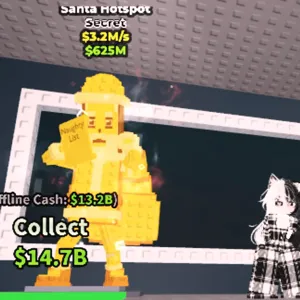 gold Santa pot hotspot