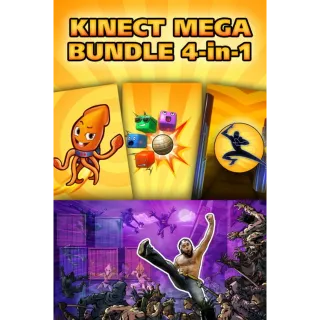 Kinect Mega Bundle: 4 in 1