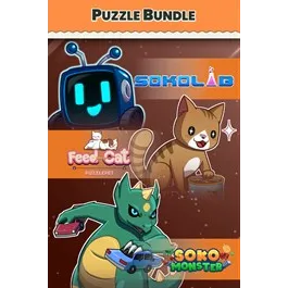 Puzzle Bundle Windows - Sokomonster, Sokolab and Feed Your Cat – New Xbox Account | Global