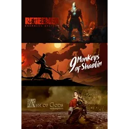 9 Monkeys of Shaolin + Ash of Gods + Redeemer: Bundle – New Xbox Account | Global