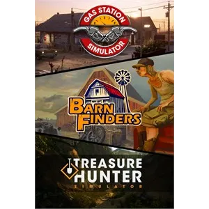 Gas Station Simulator + Barn Finders + Treasure Hunter Simulator BUNDLE – New Xbox Account | Global