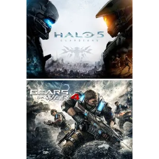 Pack Gears of War 4 y Halo 5: Guardians