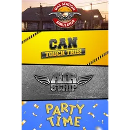 Gas Station Simulator, Airstrip DLC, Can Touch This DLC and Party Time DLC Bundle – New Xbox Account | Global
