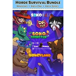 Puzzle Bundle Xbox and Windows - HoneyLand, Sokomage, Sokomonster and Doctor Cat! – New Xbox Account | Global