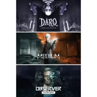 The Medium + Observer: System Redux + Darq: Complete Edition Bundle – New Xbox Account | Global