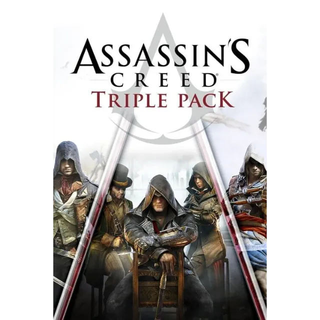 Assassin's Creed Triple Pack: Black Flag, Unity, Syndicate - XBox One ...