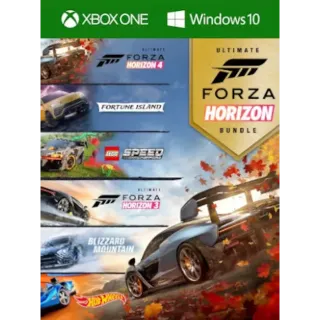 FORZA HORIZON 4 AND FORZA HORIZON 3 ULTIMATE EDITION BUNDLE