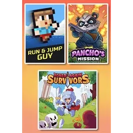 Chepurniy Games Bundle: Run & Jump Guy + Pancho's Mission + Boned Again: Survivors – New Xbox Account | Global
