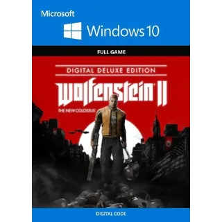 Wolfenstein II: The New Colossus Digital Deluxe Edition (Windows Version) Key (GLOBAL)