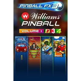 Pinball FX3 - Williams™ Pinball Season 1 Bundle – New Xbox Account | Global