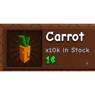 10k Carrot Seed