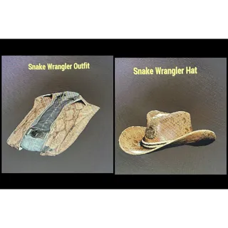 Snake wrangler outfit set