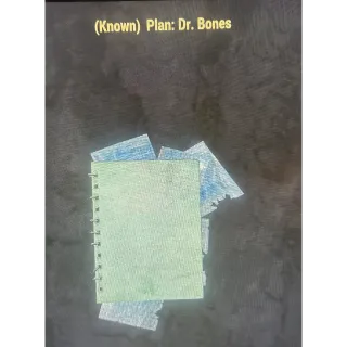 Dr bones plan 