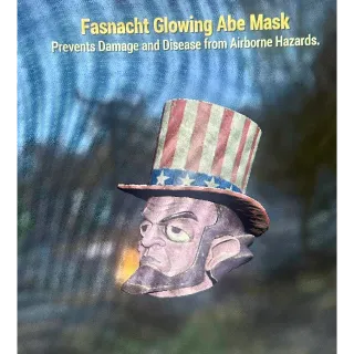 Glowing Abe mask