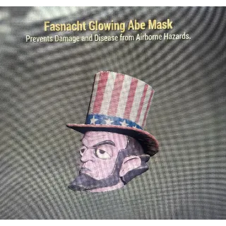 Glowing Abe mask