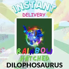 RAINBOW HATCHED DILO🌈