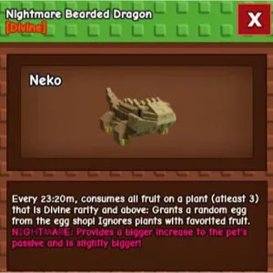 NIGHTMARE BEARDED DRAGON