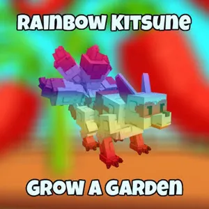 RAINBOW RED KITSUNE