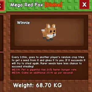 MEGA RED FOX 68KG